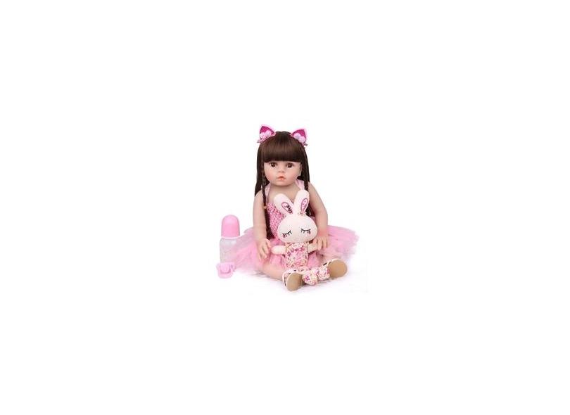 Bebe Reborn de Silicone – Laura – 47cm