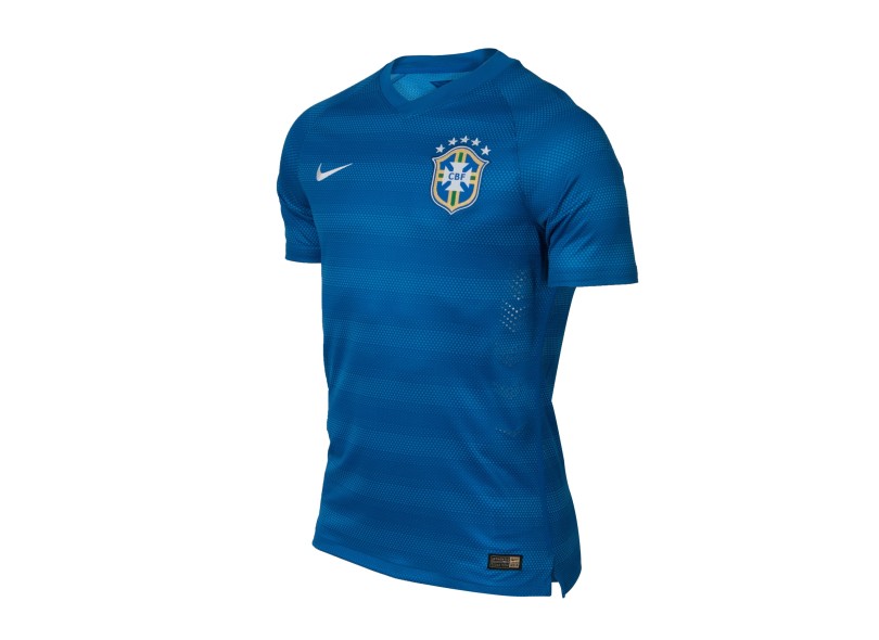 Camisa Jogo Brasil II 2014 sem Número Nike