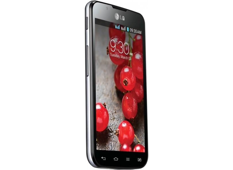 Smartphone LG Optimus L7 II Dual P715 Câmera 8,0 MP 2 Chips 4GB Android 4.1 (Jelly Bean) 3G Wi-Fi