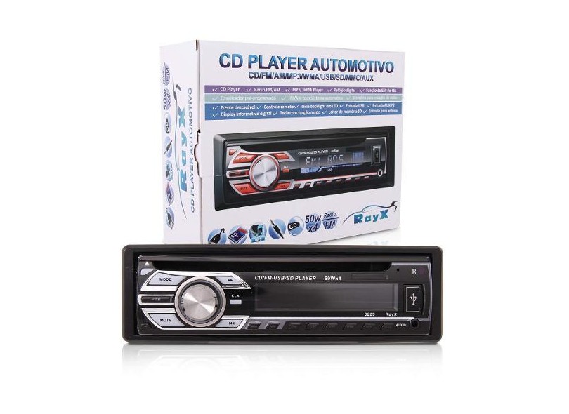 CD Player Automotivo RayX 3229