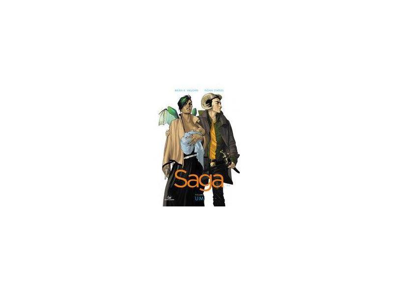 Saga - Volume 1 - Brian K. Vaughan - 9788575326367
