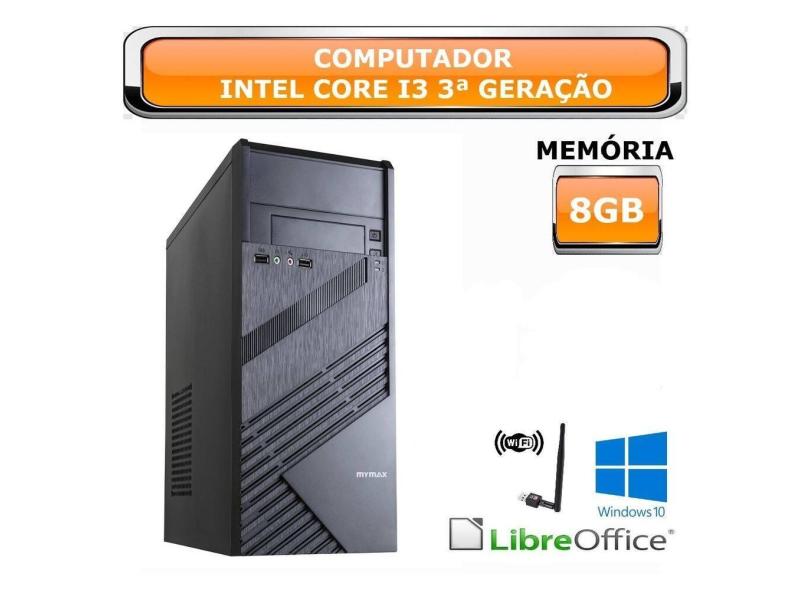 Computador CPU PC Intel Core i3 3ª Geração - Memória 8 GB