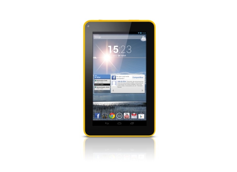 Tablet Multilaser Pc 7 16.0 GB LCD 7 " Android 4.0 (Ice Cream Sandwich) Mlx1
