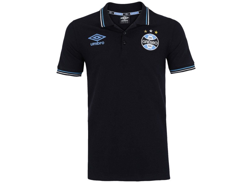 Camisa Viagem Polo Grêmio 2016 Umbro
