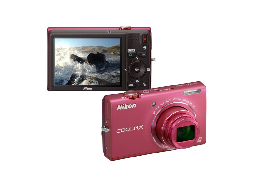 Câmera Digital Nikon Coolpix S6200 16 mpx 74 MB
