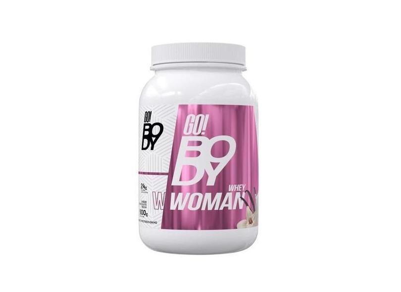 Whey Protein Woman Com Colágeno (900G) Go Body - Chocolate com o Melhor ...