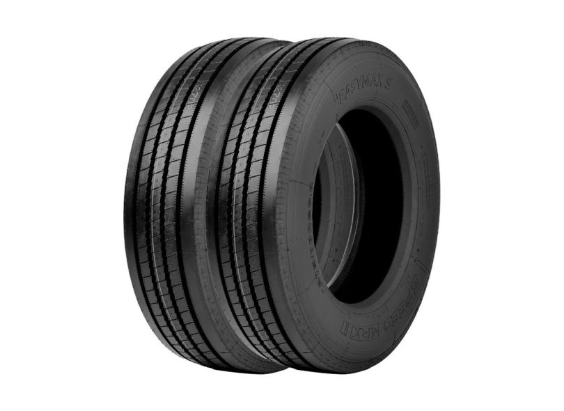 Jogo 2 Pneus Speedmax Aro 22.5 Easymax S 275/80R22.5 149/146L 18 Lonas