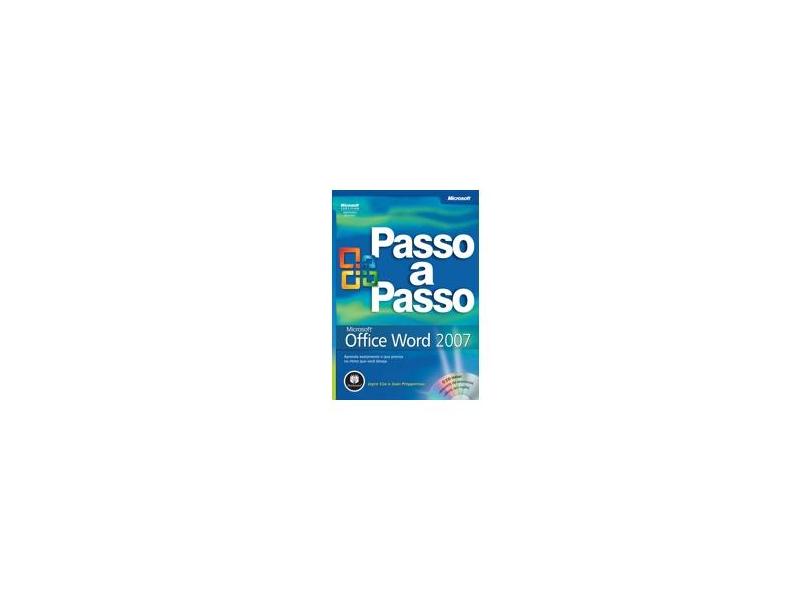 Microsoft Office Word 2007 - Passo a Passo - Preppernau, Joan; Cox, Joyce - 9788577800322