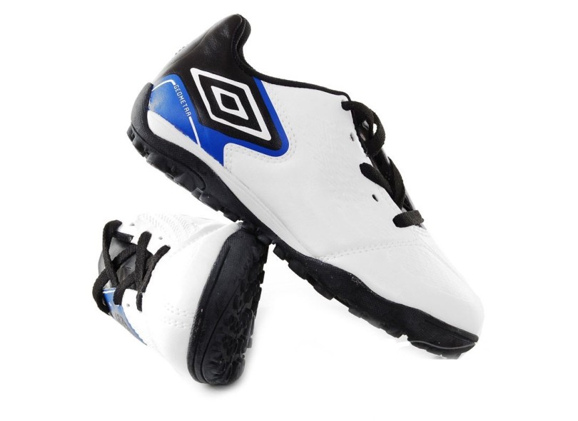 Chuteira Society Umbro Geometra 2 Shield Infantil