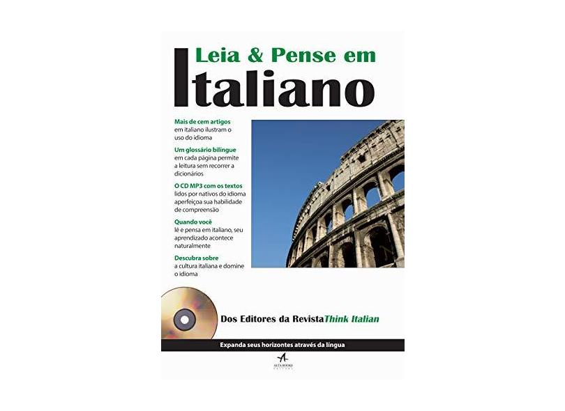 Leia & Pense em Italiano - Capa Comum - 9788576088493