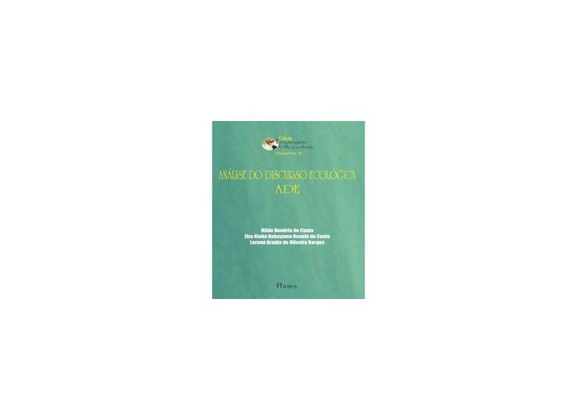 Análise do Discurso Ecológica. ADE - Capa Comum - 9788571136014