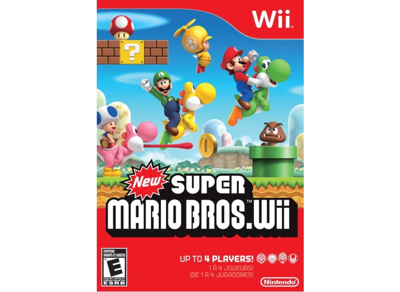 Jogo New Super Mario Bros Wii U Nintendo em Promoção é no Bondfaro