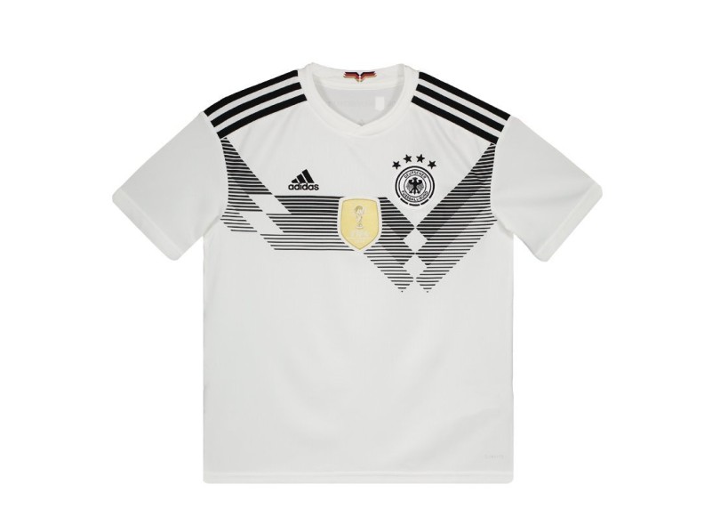 Camisa Torcedor infantil Alemanha I 2018 Adidas