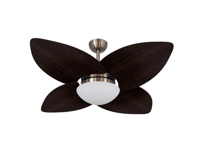 Ventilador De Teto Volare Bronze Vd42 Dunamis 4 Pás Tabaco  - 