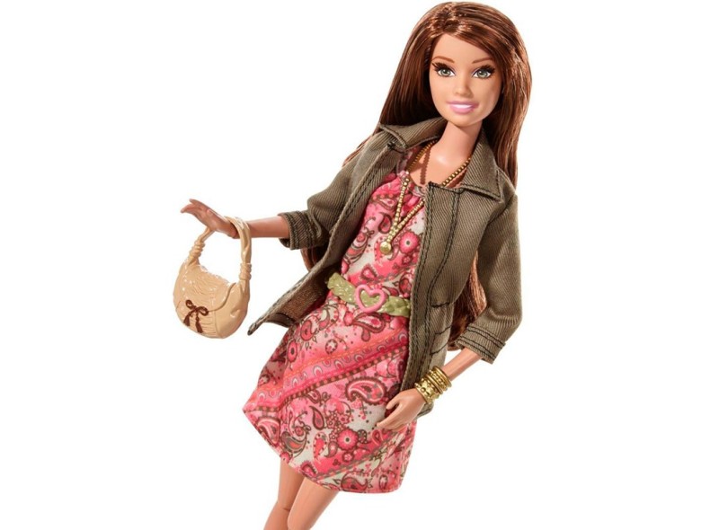 Boneca Barbie Style Luxo Teresa Mattel