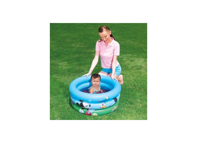 Piscina Inflável Circular 48 l Bestway Mickey Mouse