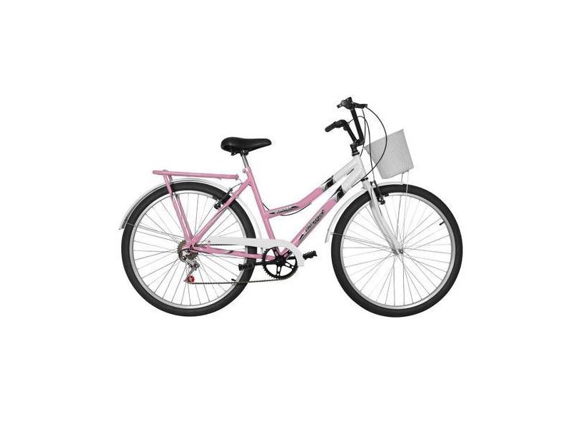 Bicicleta Aro 26 Ultra Bikes New Summer Bicolor 6 Marchas
