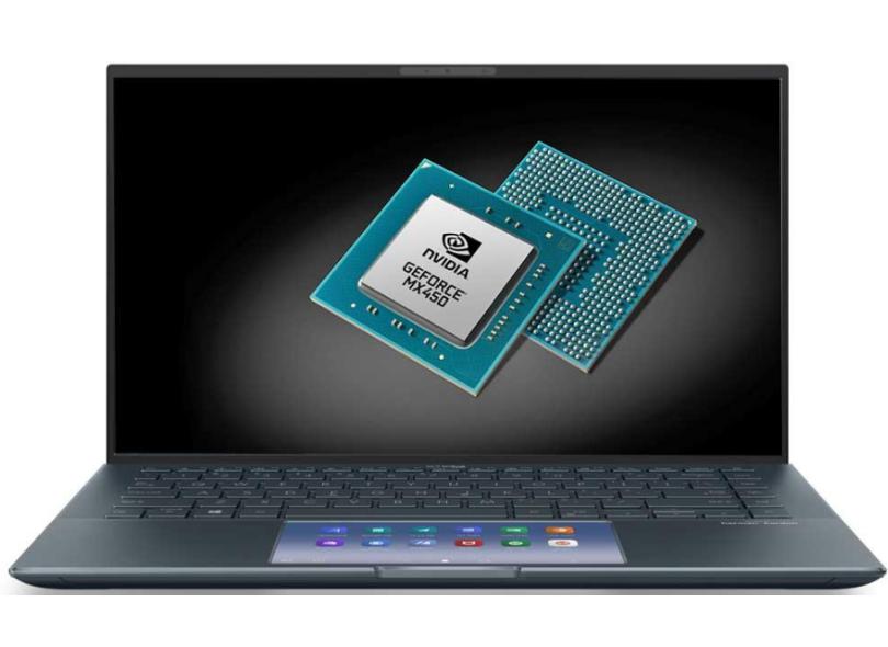 Ultrabook Asus Zenbook 14 Intel Core i7 1165G7 11ª Geração 16 GB de RAM 512.0 GB 14 " Full Touchscreen GeForce MX450 Windows 10 UX435