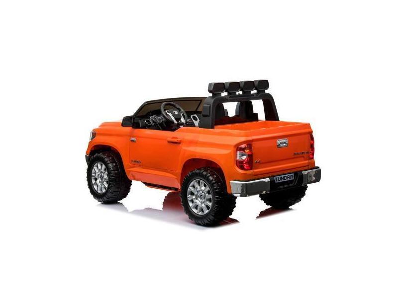 Carrinho Elétrico Infantil Carro Passeio Tundra 24V Laranja - Carkids