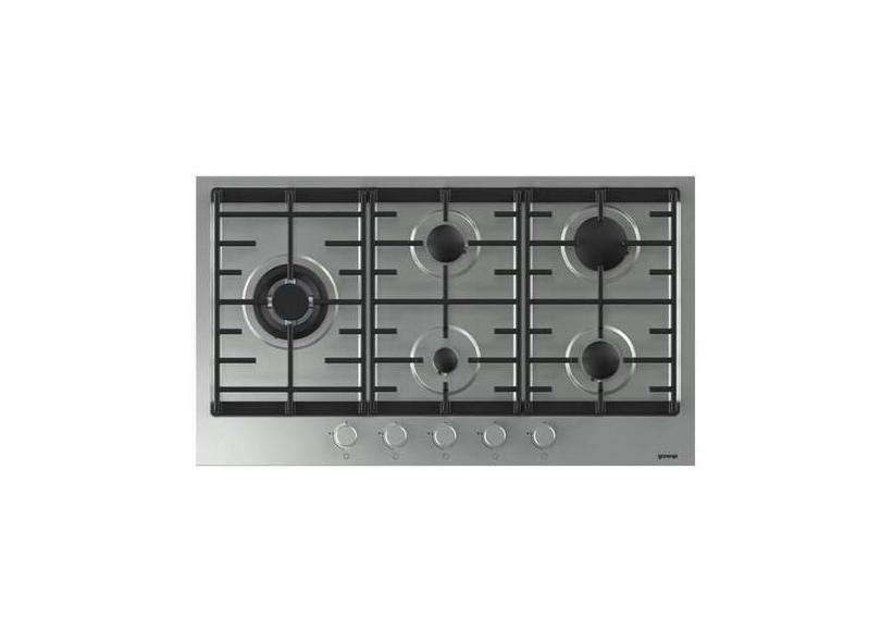 Cooktop Gorenje à Gás 5 Bocas Inox 90cm  GW951XBR, 220V