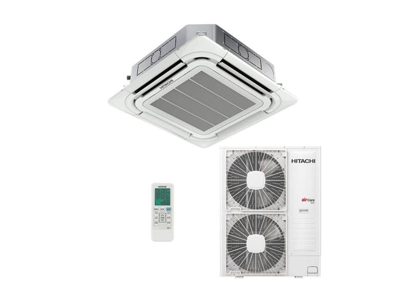 Ar Condicionado Split Cassete Inverter R-32 Hitachi Aircore 600 46000 Btus Quente/frio 220V Monofásico RCI48B3IV