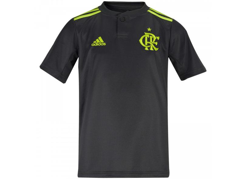 Camisa Torcedor infantil Flamengo III 2019/20 Adidas