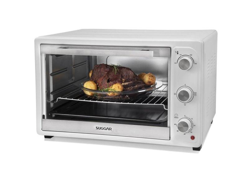 Forno Eletrico 50 Litros Suggar 220V Branco Branco