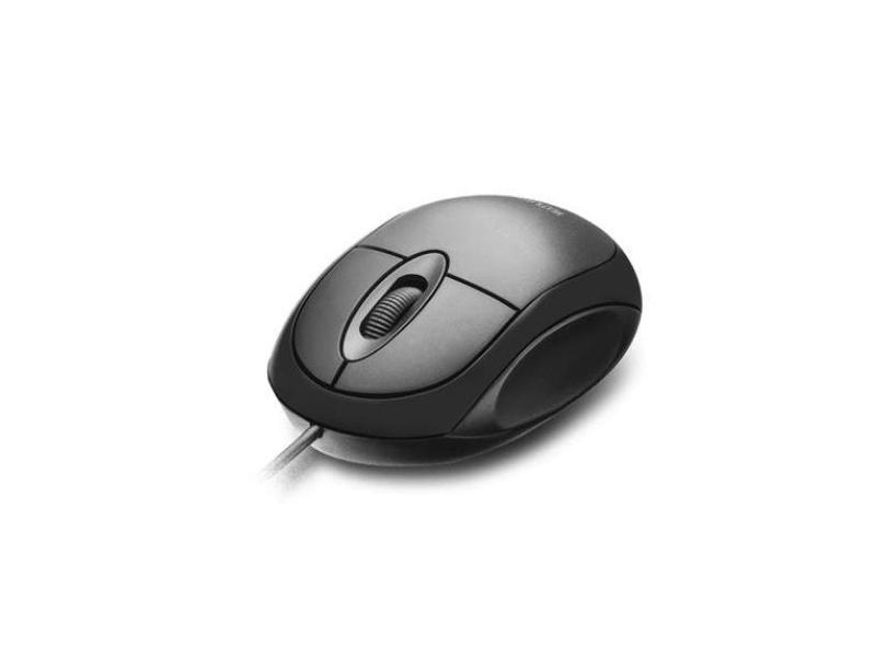 Mouse Classic Optico Full Black Conexão USB Multilaser