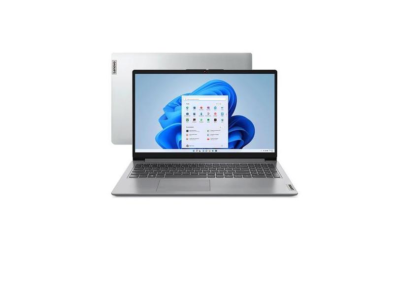 Notebook Lenovo Ultrafino IdeaPad 1i i3-1215U, 15.6" 4GB, 256GB SSD, I