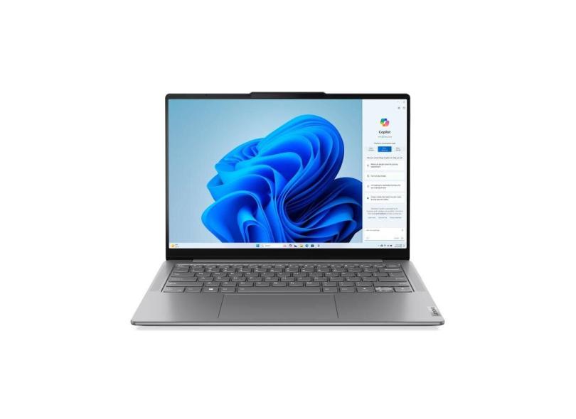 Notebook Lenovo Yoga Slim 7 14IMH9 14&quot; Intel Core Ultra 7 155H 16GB 512GB SSD Windows 11 - 83GM0005BR Luna Grey