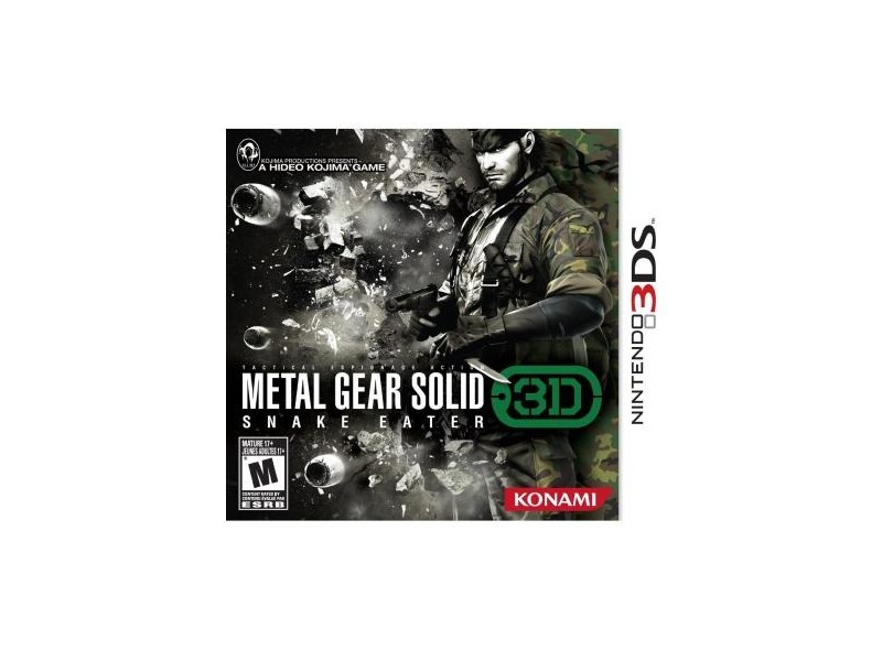 Jogo Metal Gear Solid 3D: Snake Eater Konami Nintendo 3DS