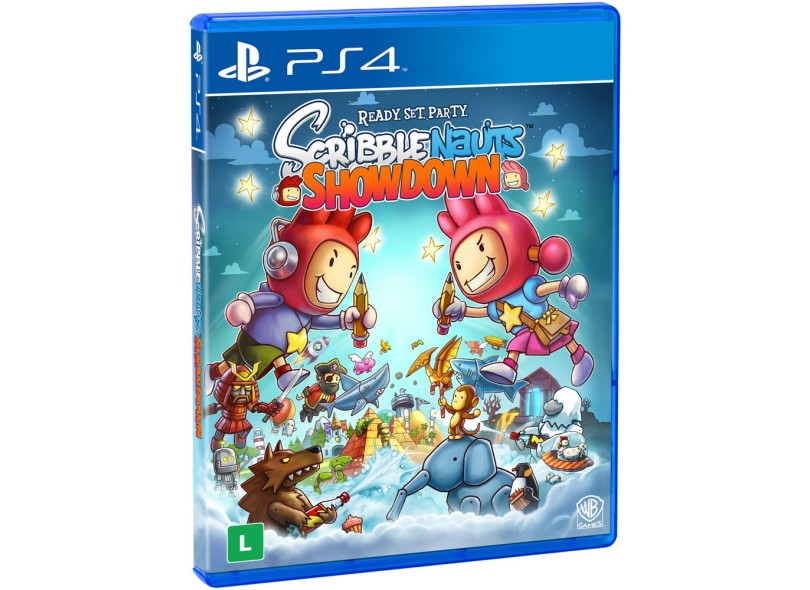 Jogo Scribblenauts Showdown PS4 Warner Bros