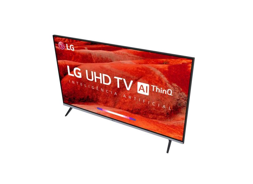 Smart TV TV LED 55 " LG ThinQ AI 4K Netflix 55UM7520PSB 4 HDMI