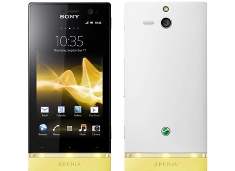 Smartphone Sony Xperia U ST25a 5,0 MP 4GB Android 2.3 (Gingerbread) 3G Wi-Fi