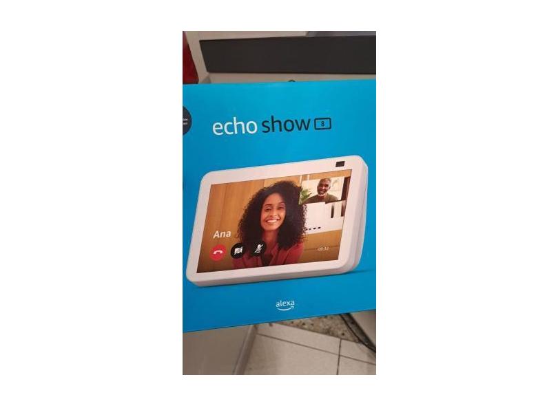 Echo Show 8 2ª Geração Smart Display Hd De 8" Com Alexa E Câmera De 13