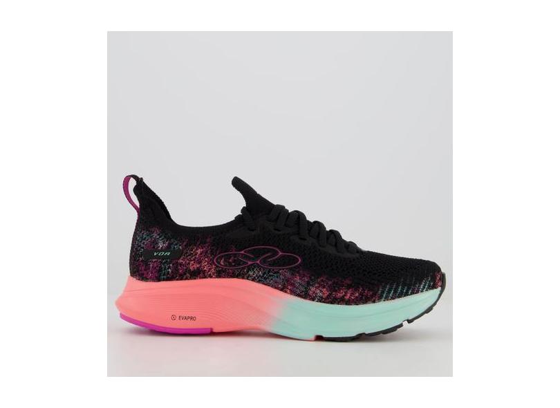 Tênis Olympikus Voa Colors Feminino Preto