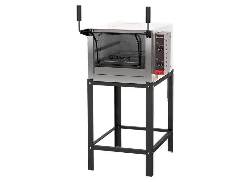 Forno De Lastro Elétrico Fle450pg 220v Gastromaq Forno Elétrico Porta Guilhotina 220v Epóxi