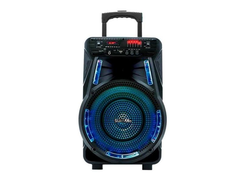 Caixa De Som Sumay Style 12 800bt Bluetooth 400w Rms Cap24