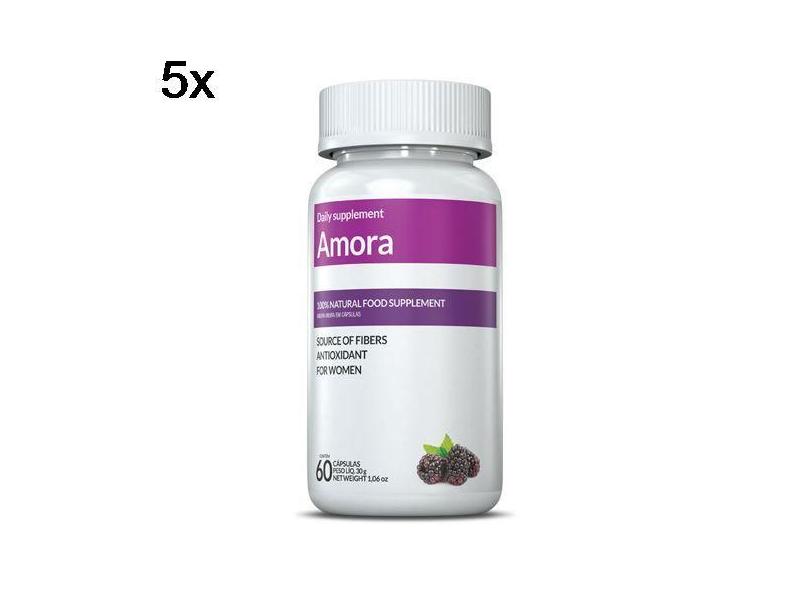 Kit 5X Amora - 60 Cápsulas - Inove Nutrition com o Melhor Preço é no Zoom