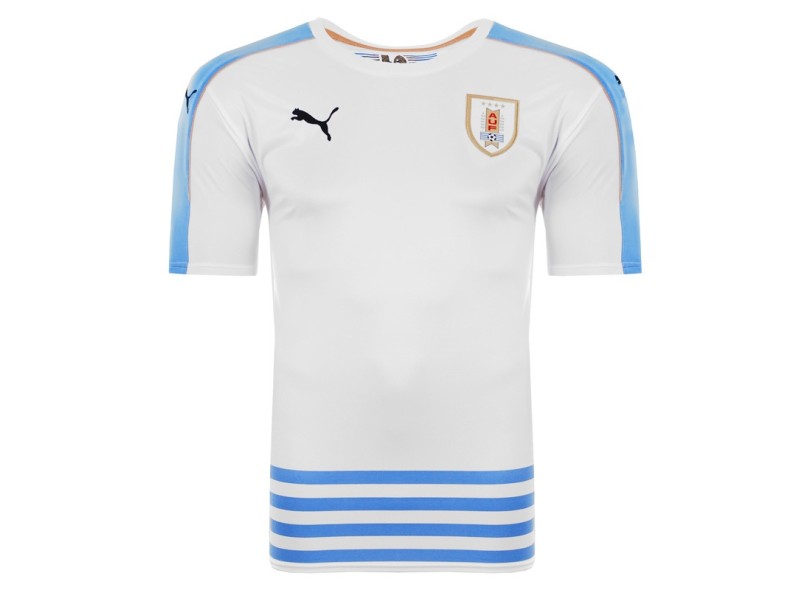 Camisa Torcedor Uruguai II 2016 sem Número Puma