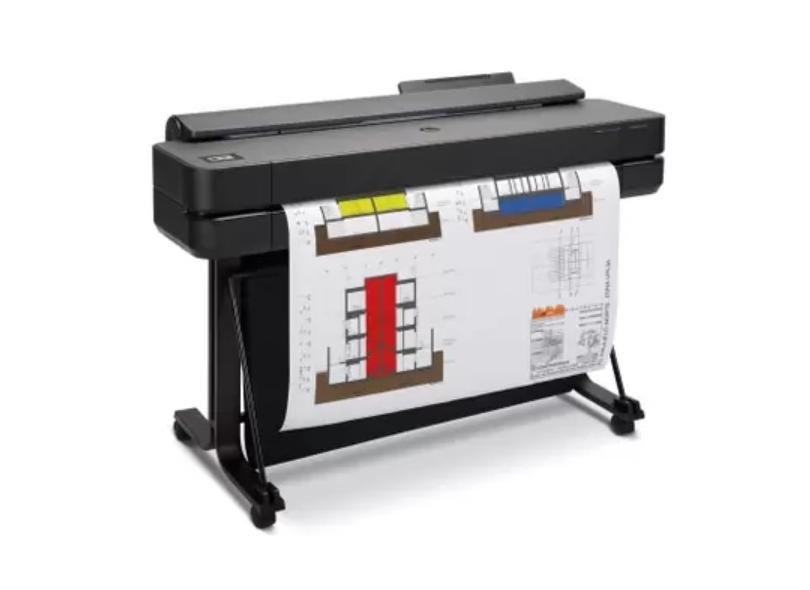 Impressora Plotter HP Designjet T650 Jato de Tinta Colorida Sem Fio