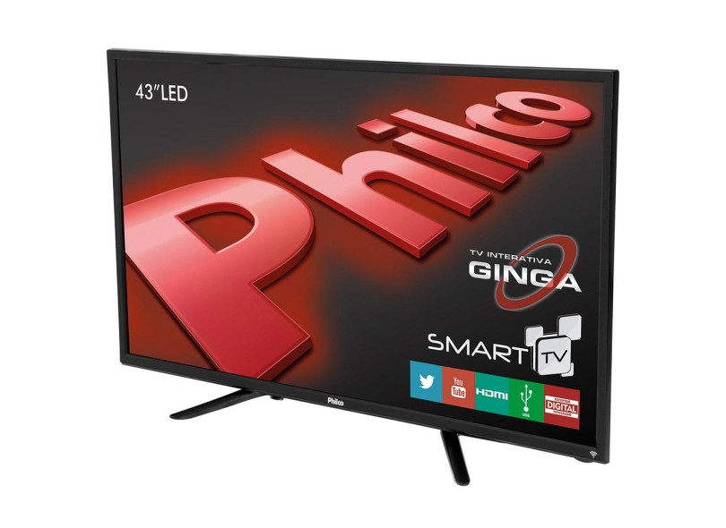 Smart TV TV LED 43 " Philco Full PH43N91DSGW