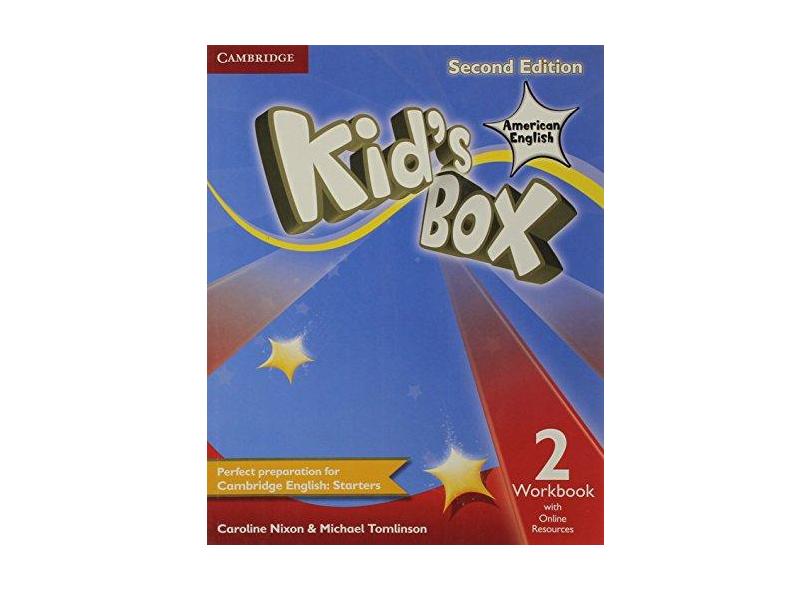 Kids Box 2 - Workbook With Online Resources - 2nd Edition - American English - Nixon, Caroline - 9781107431348