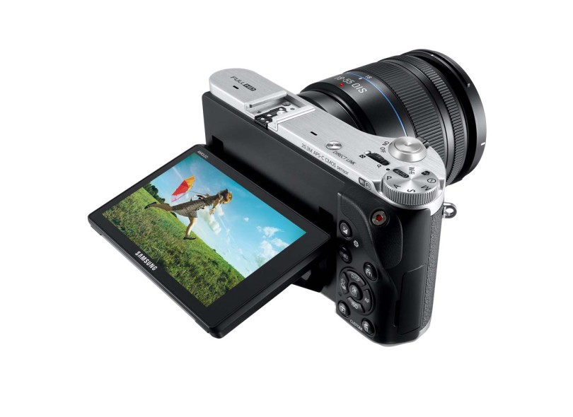 Câmera Digital Samsung Smart 20,3 MP HD NX300