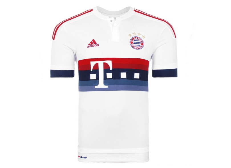Camisa Torcedor Bayern de Munique II 2015/16 com nome e número Adidas
