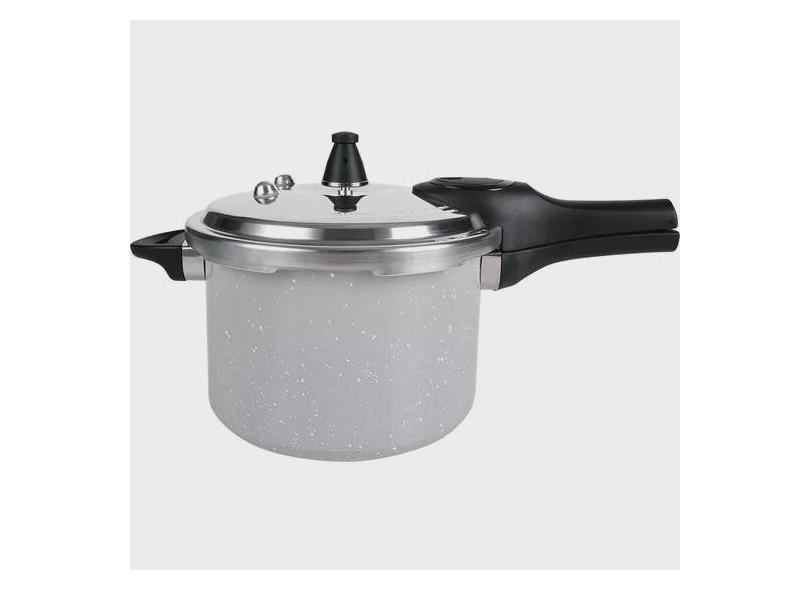 Panela de Pressão Brinox Pressure 4,2 Litros, Cinza - 4952/104