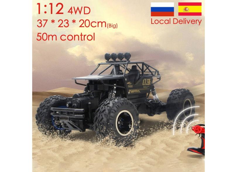 2.4G Carro De Brinquedo RC Para Crianças E Adultos, Carro RC De