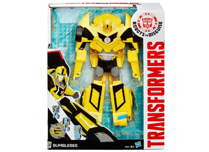 Boneco Transformers Bumblebee Robots In Disguise B0067 - Hasbro