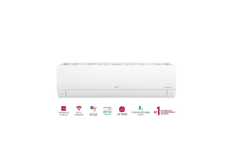 Ar-Condicionado LG Dual Inverter Voice +AI 18.000 BTU Frio 220V