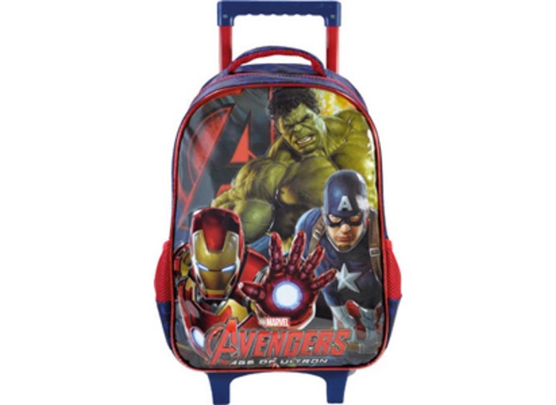Mochila com Rodinhas Escolar Xeryus Avengers Age Of Ultron 16 5430
